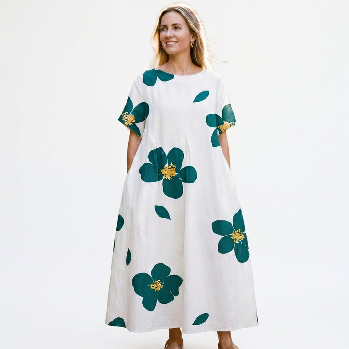 Floral Plus Size Summer Dress