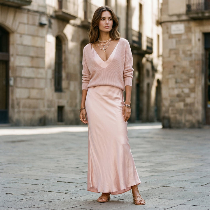 Adeline - Elegant Black Cocktail Dress for Women