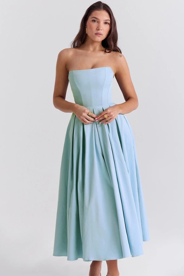 Elegant Midi Dress for Wedding Guests