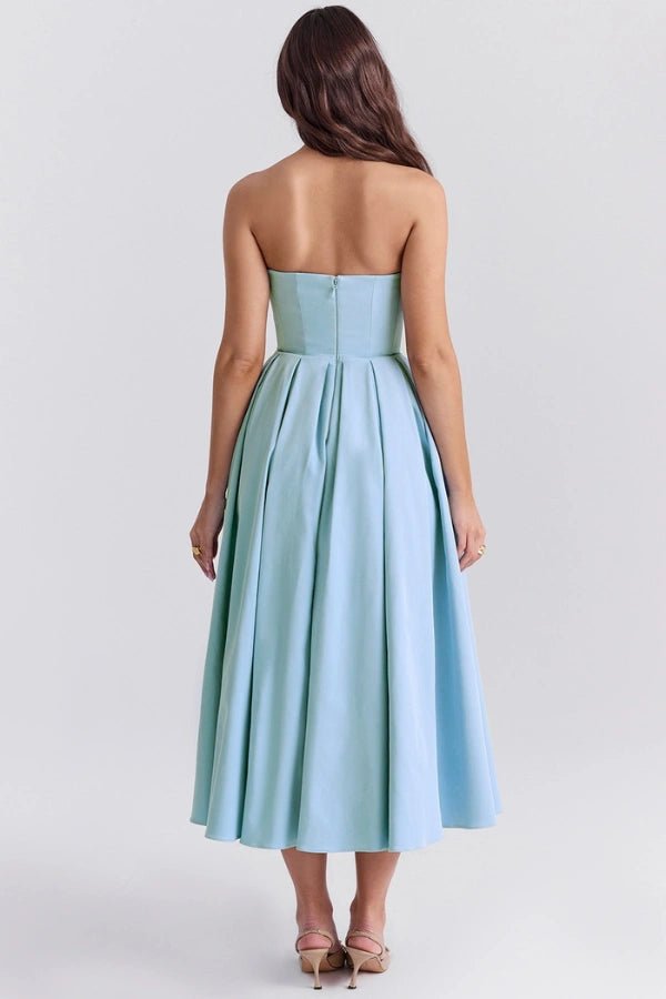 Elegant Midi Dress for Wedding Guests