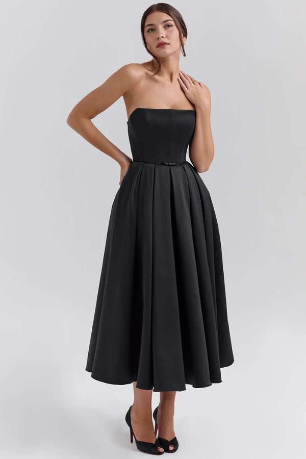Elegant Midi Dress for Wedding Guests