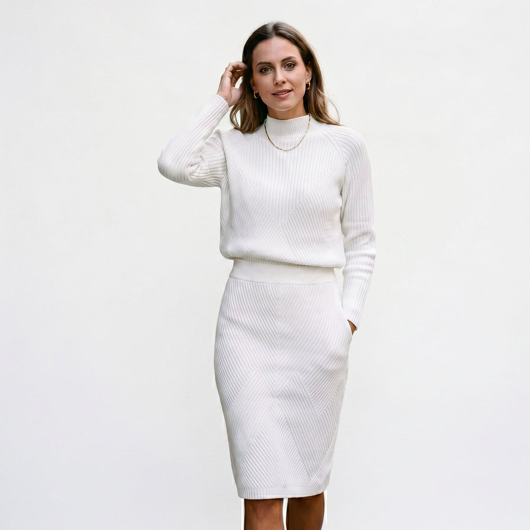 Alexa - Elegant Two Piece Skirt Set for Women
