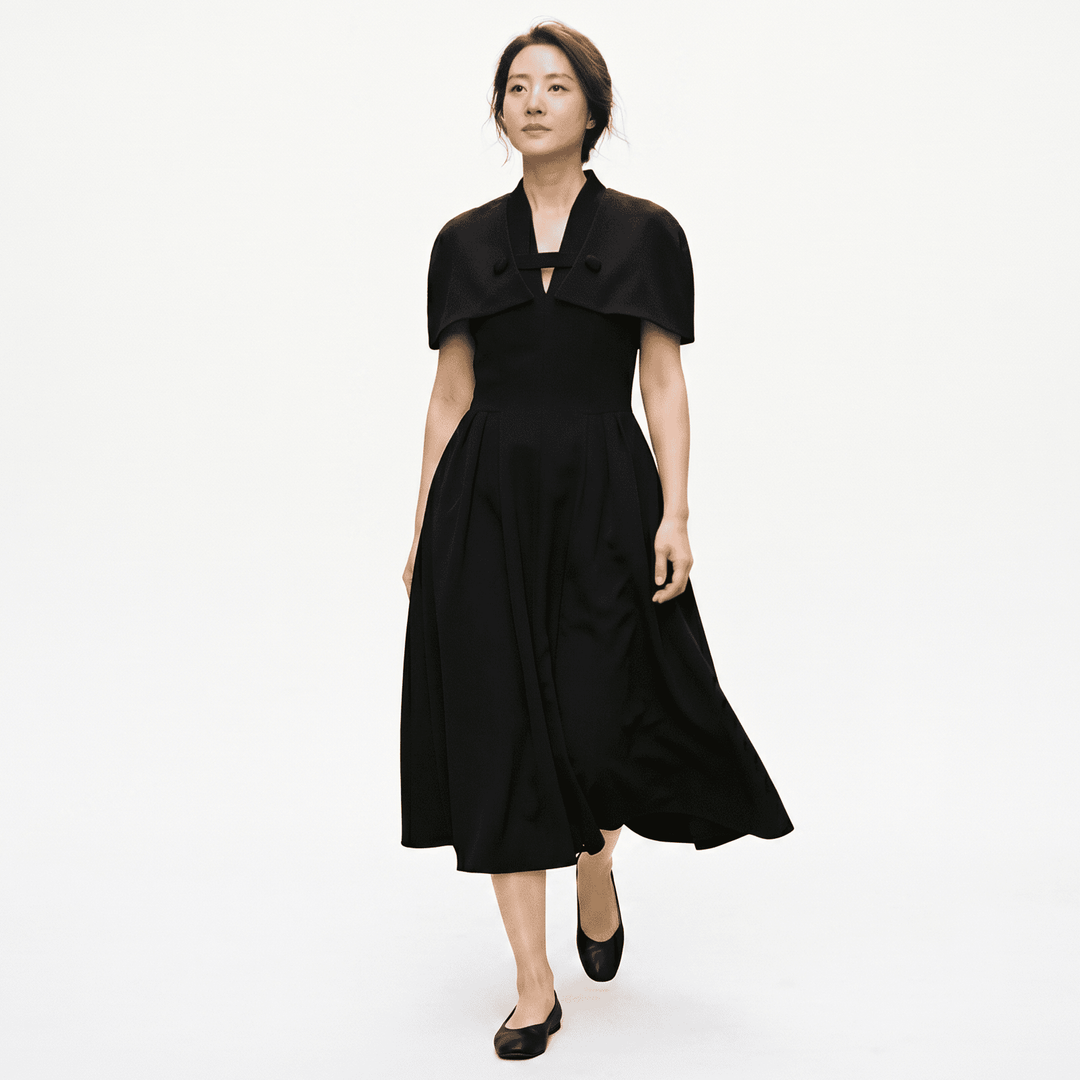 Alexandria - Elegant V Neck Sleeveless Women&