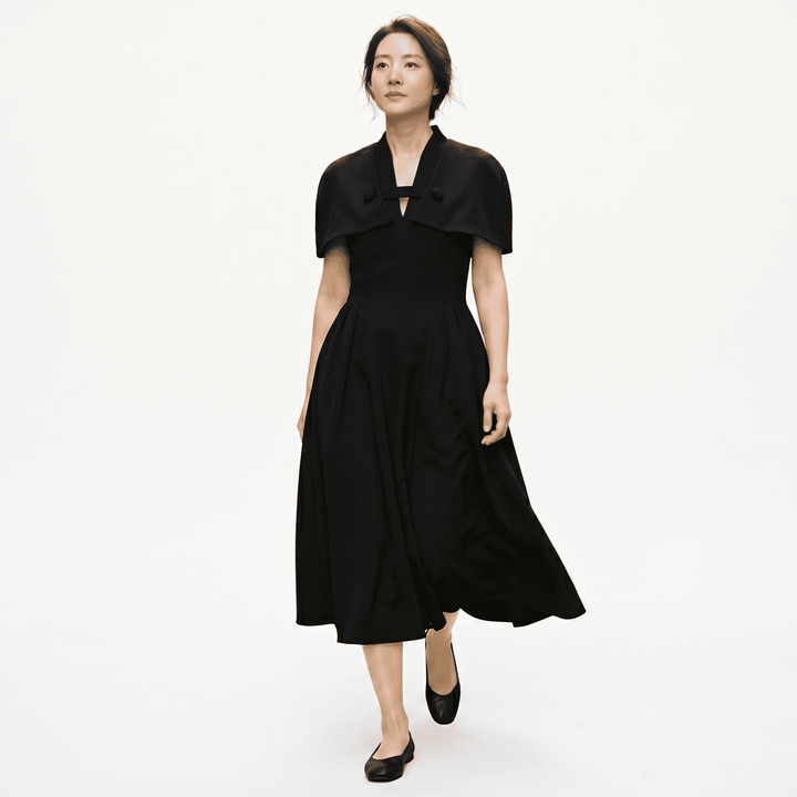 Alexandria - Elegant V Neck Sleeveless Women&
