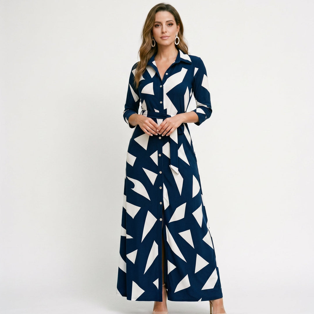 Amalia - Elegant Work Maxi Dress for Women