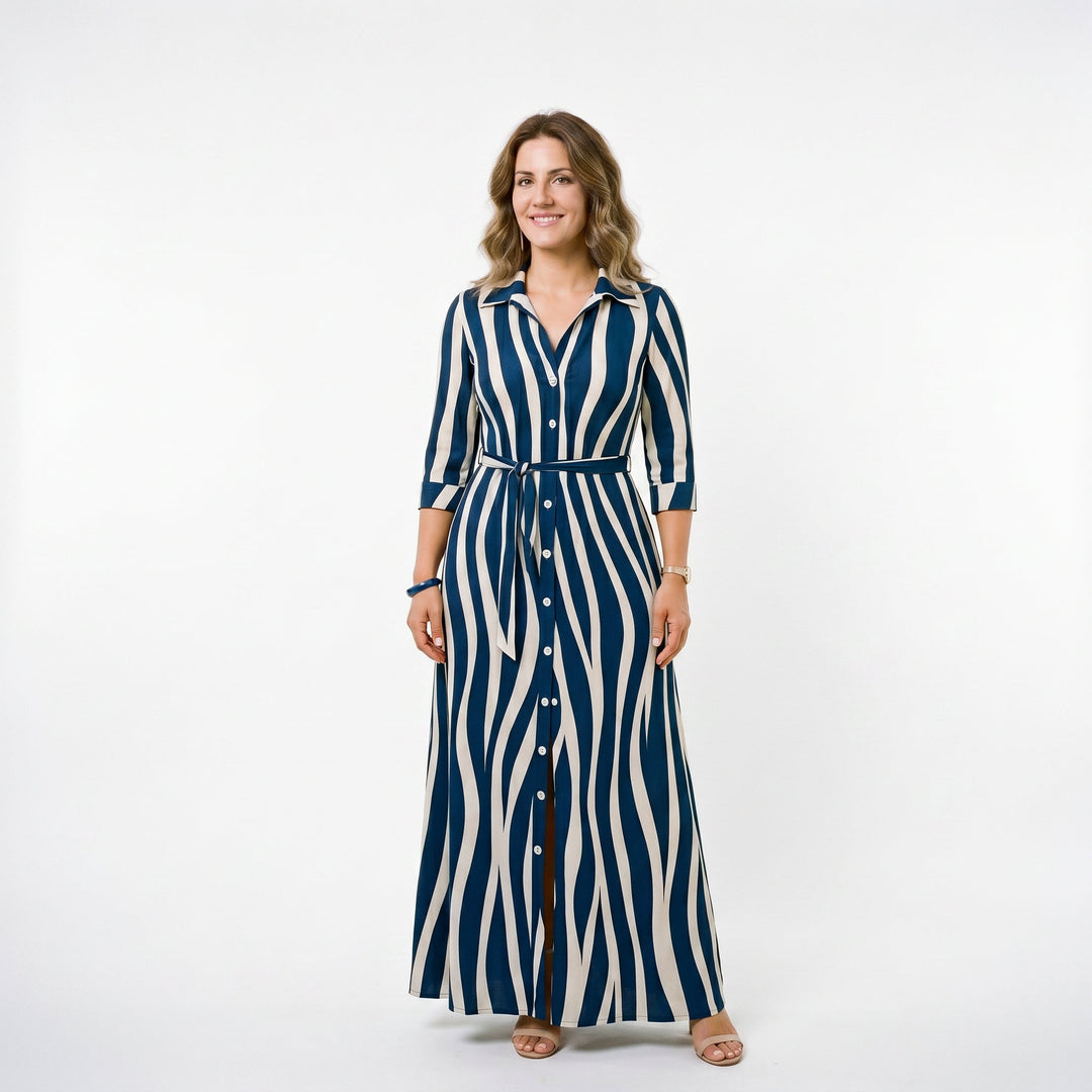 Amalia - Elegant Work Maxi Dress for Women