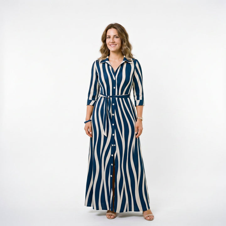 Amalia - Elegant Work Maxi Dress for Women