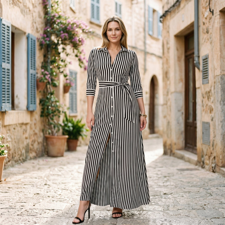 Amalia - Elegant Work Maxi Dress for Women