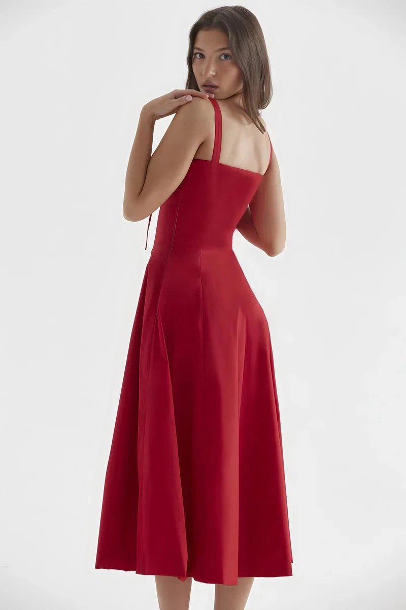 Elegant Floral Summer Dress for Women