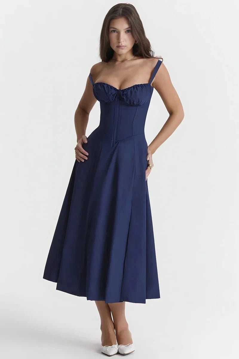 Elegant Floral Summer Dress for Women