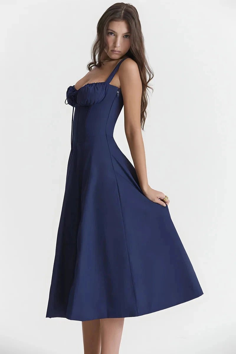 Elegant Floral Summer Dress for Women