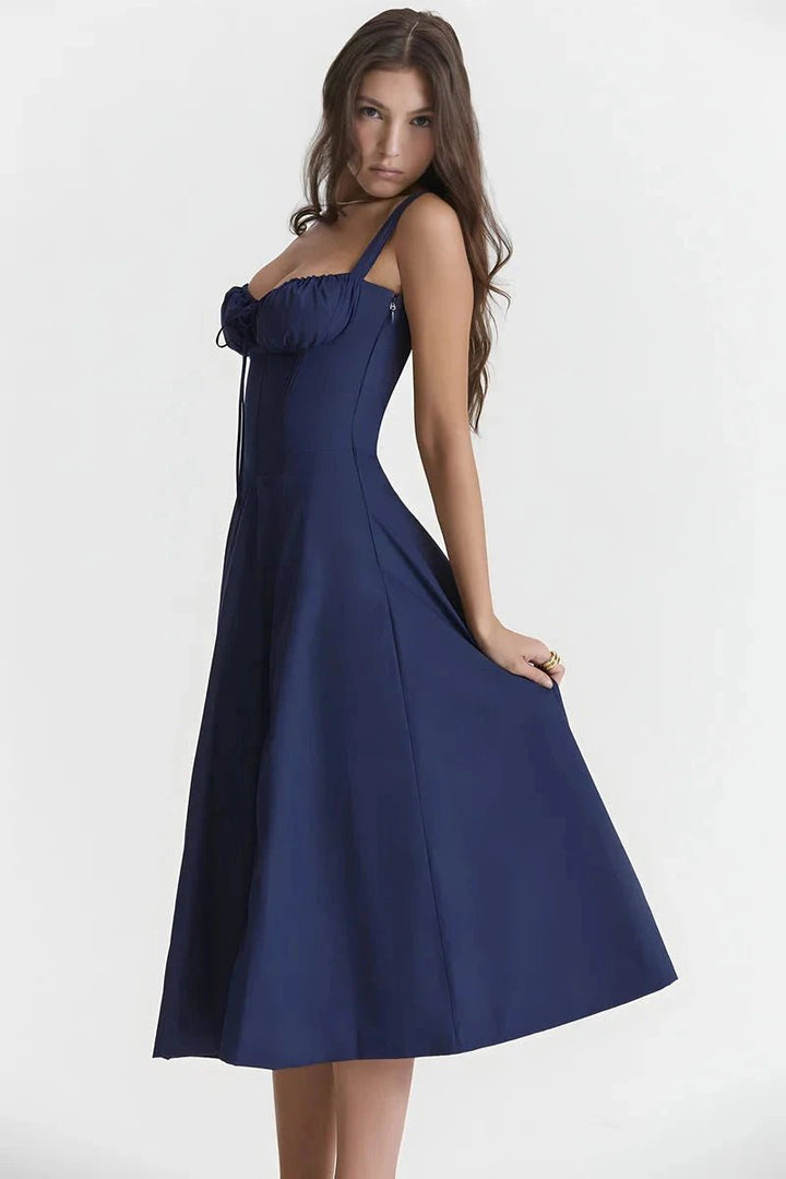 Elegant Floral Summer Dress for Women
