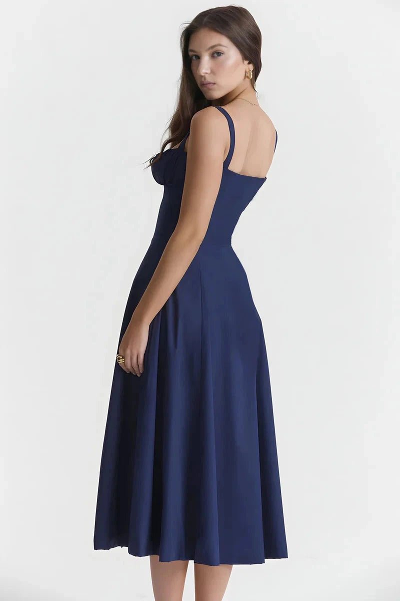 Elegant Floral Summer Dress for Women