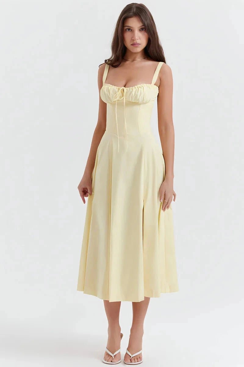 Elegant Floral Summer Dress for Women