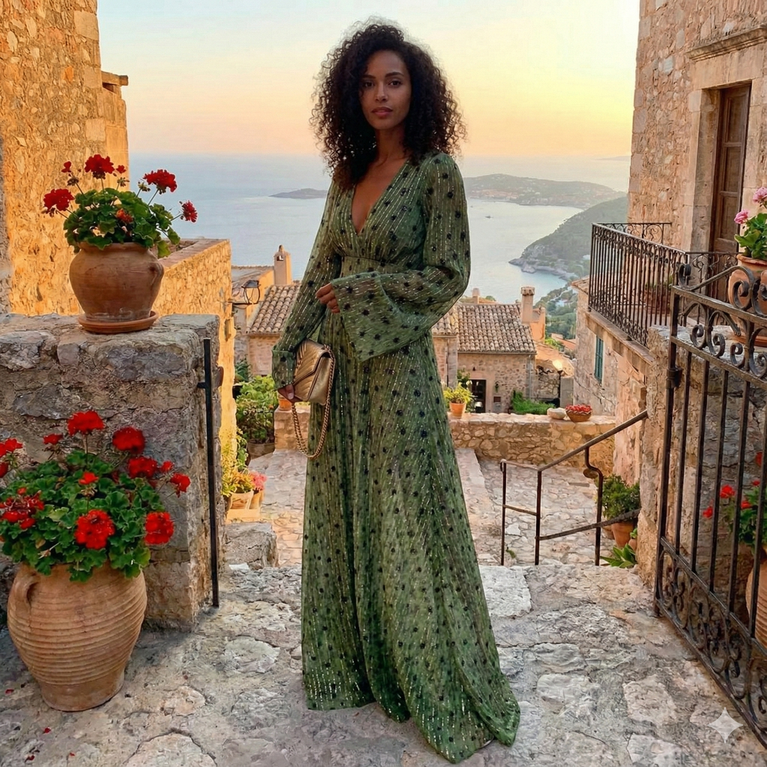 Jacira - Elegant Long Beach Summer Dress