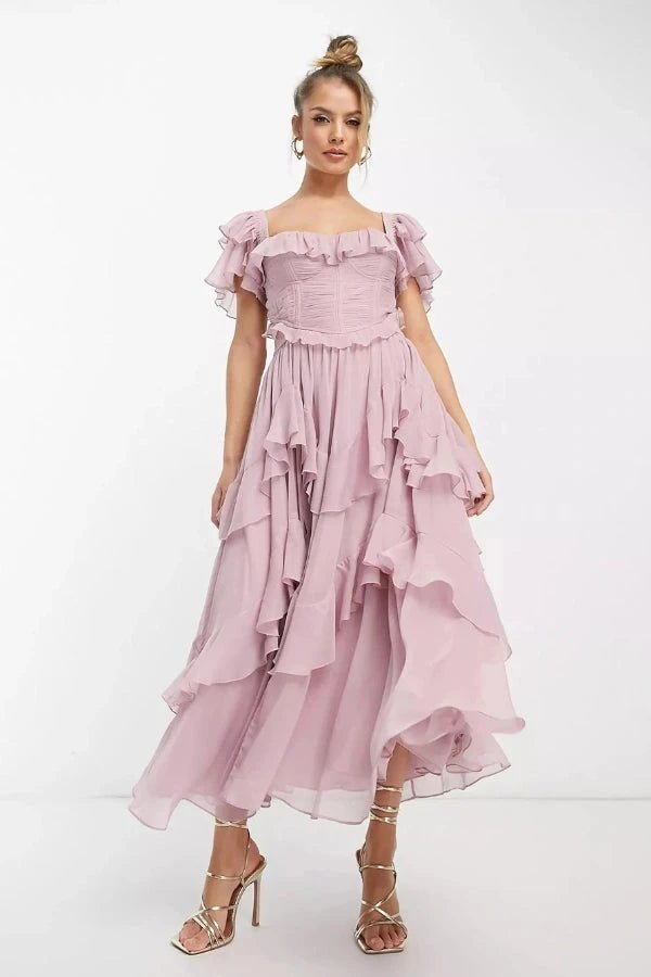 Elegant Two Piece Skirt Set for Special Occasions