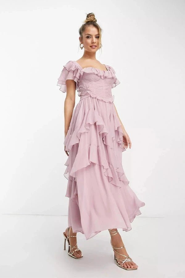 Elegant Two Piece Skirt Set for Special Occasions