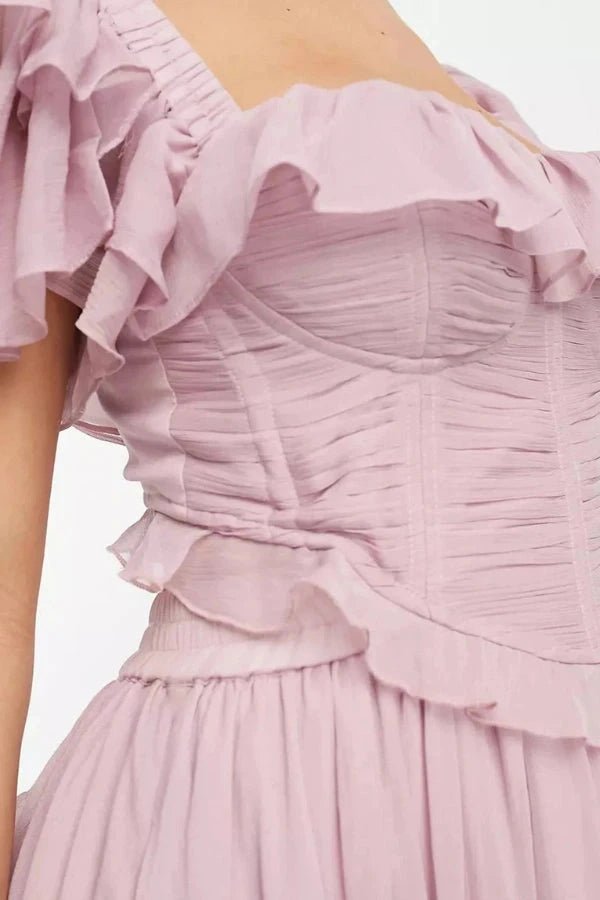 Elegant Two Piece Skirt Set for Special Occasions