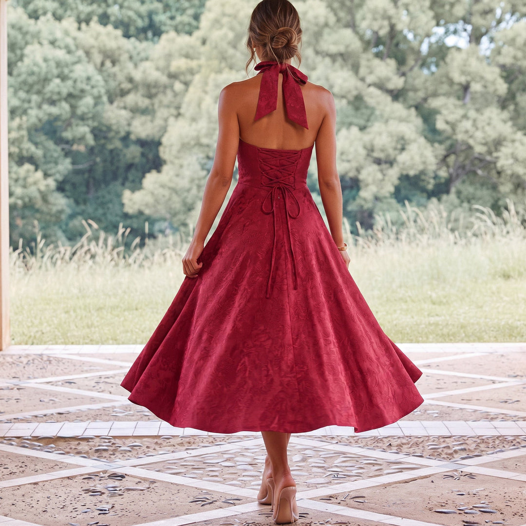 Carlotta - Elegant A-Line Cocktail Dress for Weddings