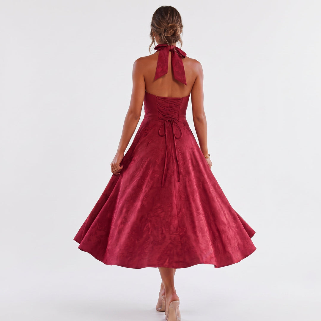 Carlotta - Elegant A-Line Cocktail Dress for Weddings