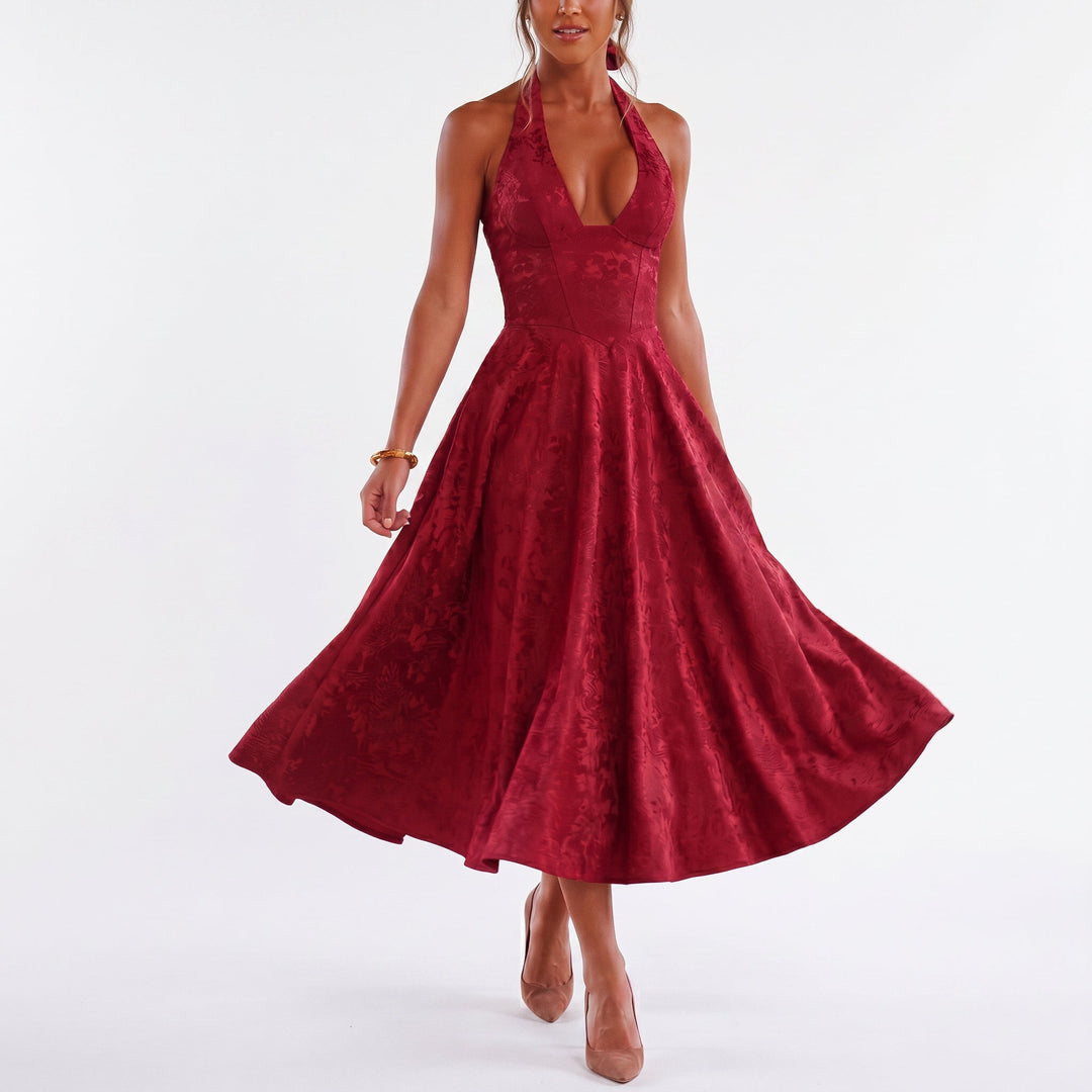 Carlotta - Elegant A-Line Cocktail Dress for Weddings