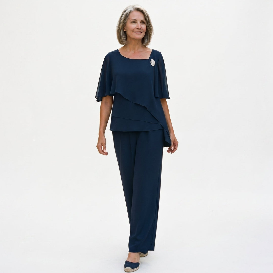 Elegant Navy Blue Women&