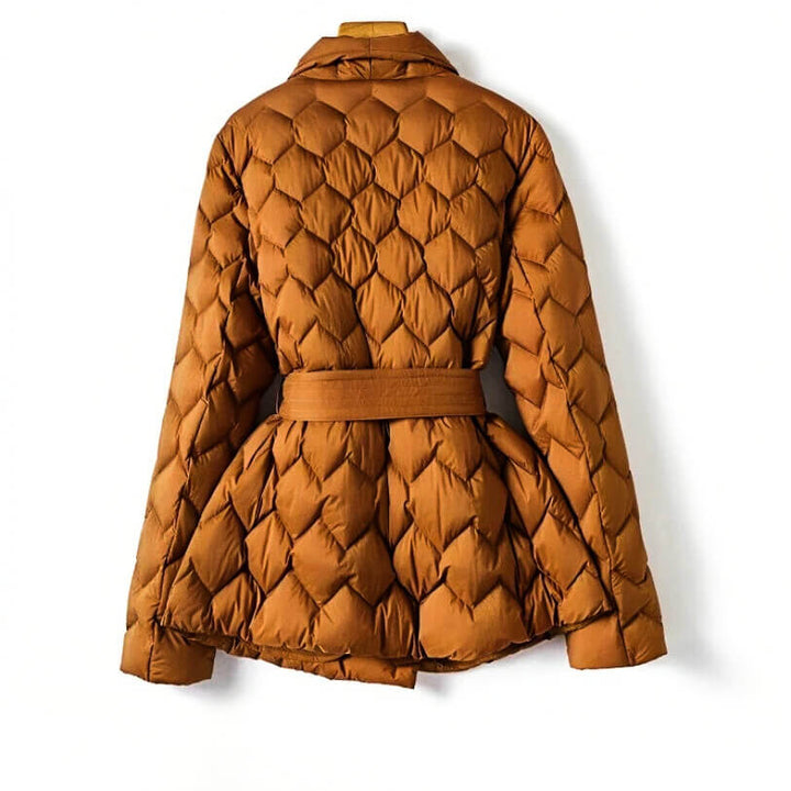 Chic Quilted Down Coat for Women