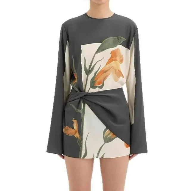 Elegant Floral Summer Dress