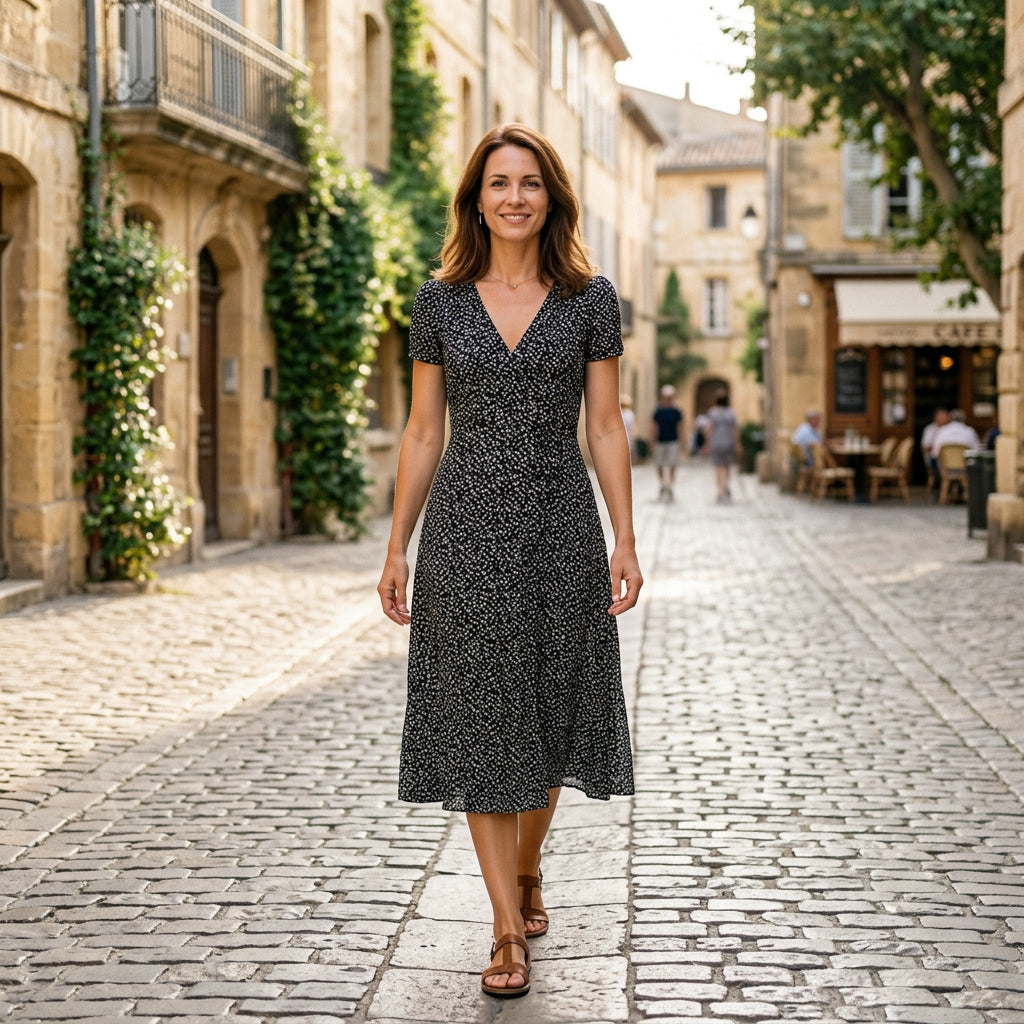 Stylish Summer A-Line Dress for Women