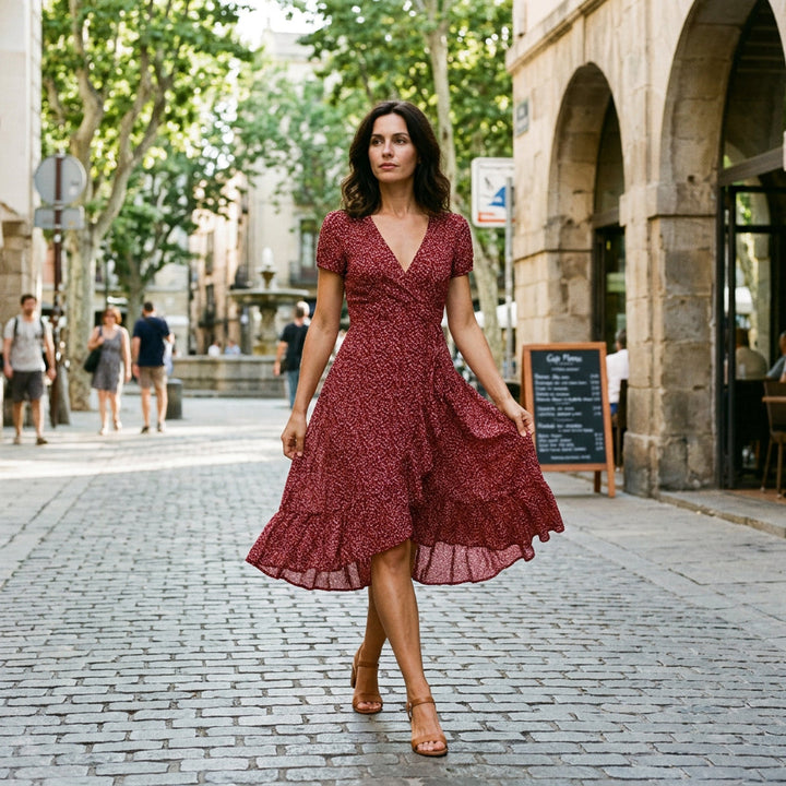 Stylish Summer A-Line Dress for Women