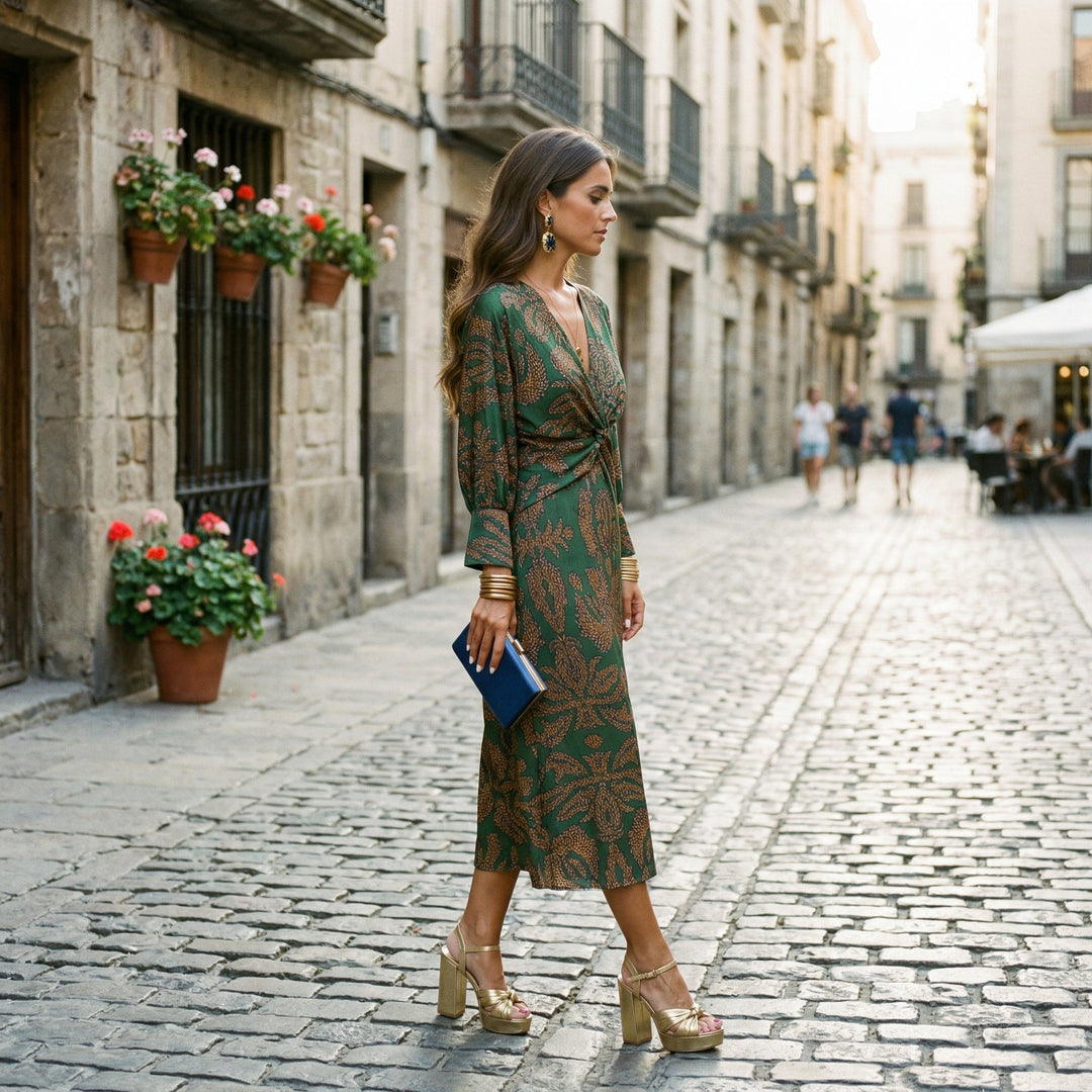 Elegant A-Line Maxi Dress for Women - Perfect Summer and Cocktail Dress