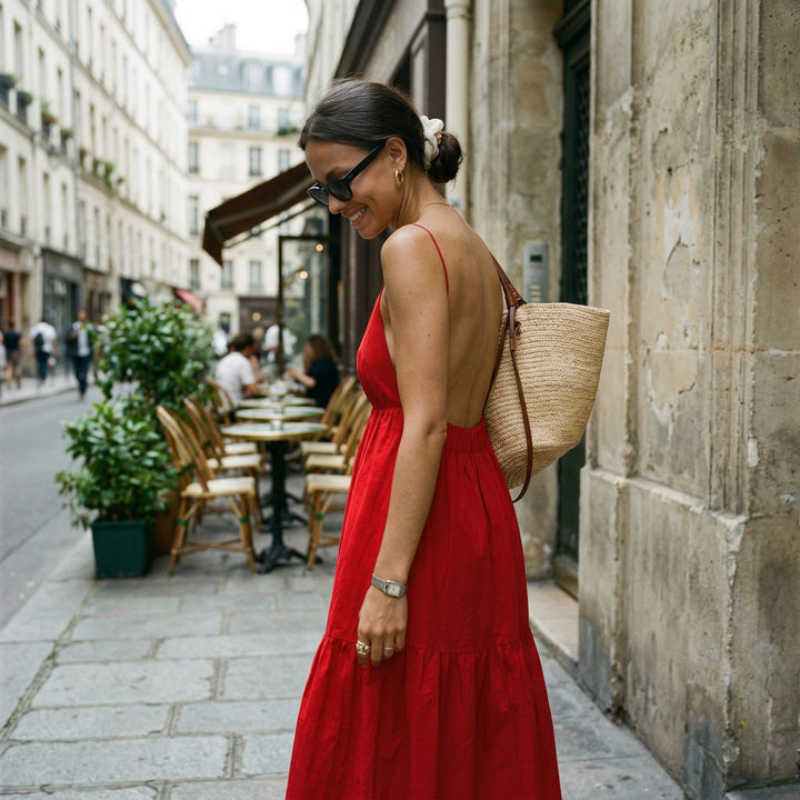 Elegant Backless Maxi Dress for Women
