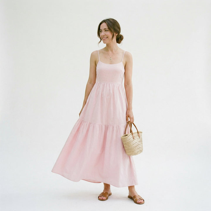 Elegant Backless Maxi Dress for Women