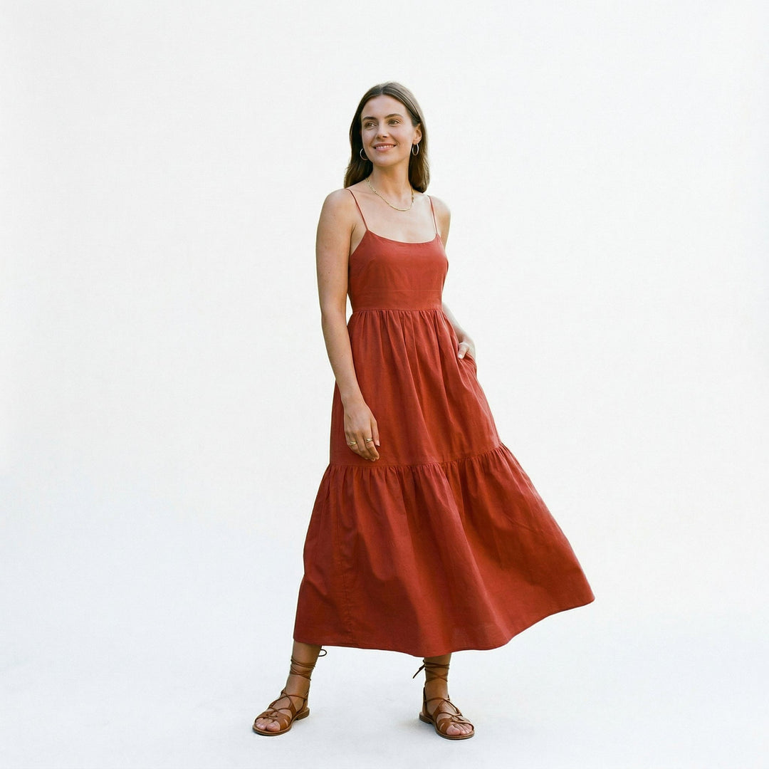 Elegant Backless Maxi Dress for Women