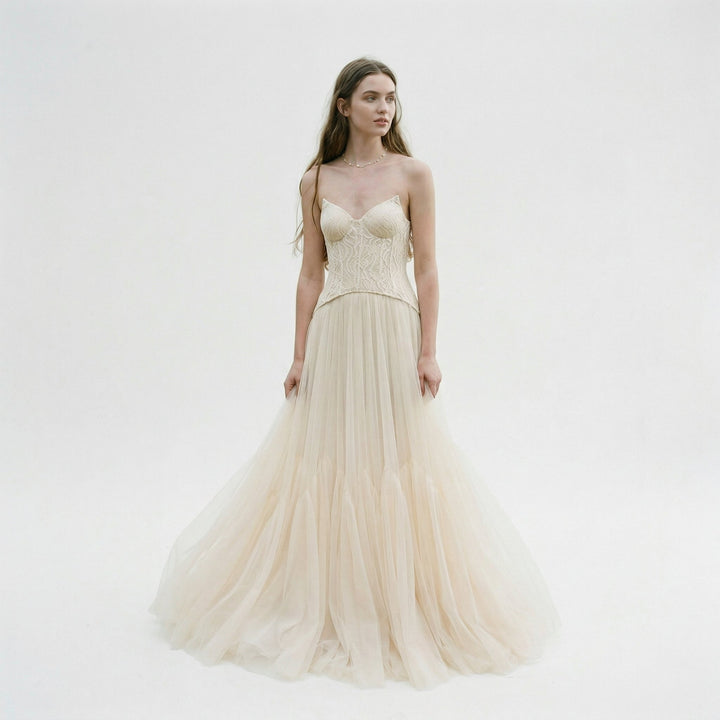 Elegant Lace Maxi Dress for Women