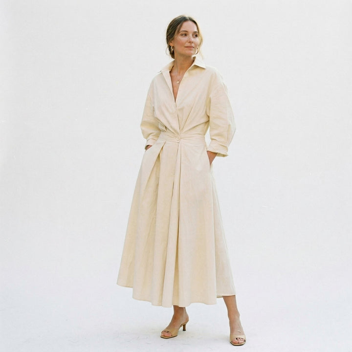 Elegant Long Sleeve Maxi Dress for Women