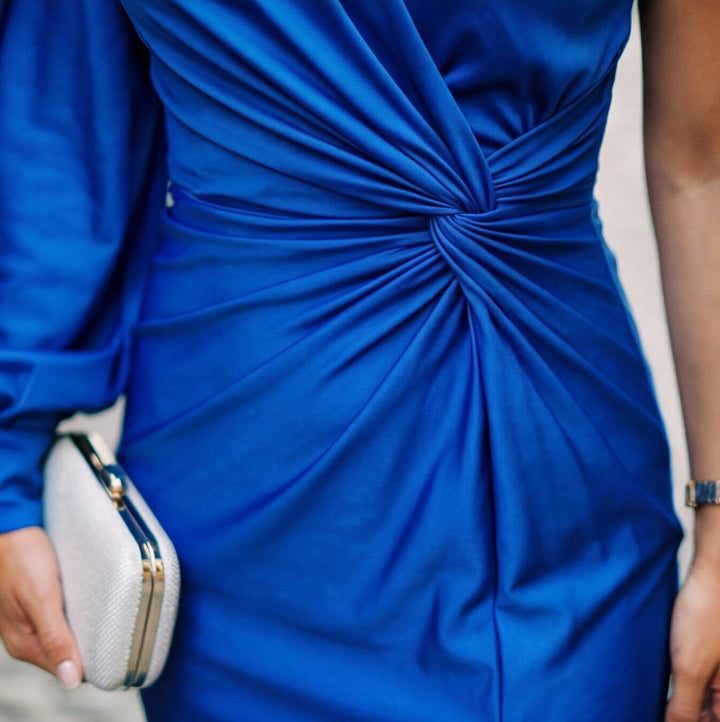 Elegant One-Shoulder Wedding Guest Dress