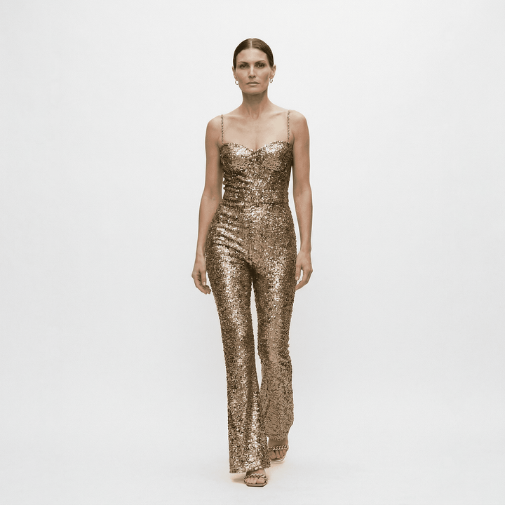 Elegant Sequin Jumpsuit for Women