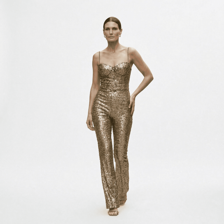 Elegant Sequin Jumpsuit for Women