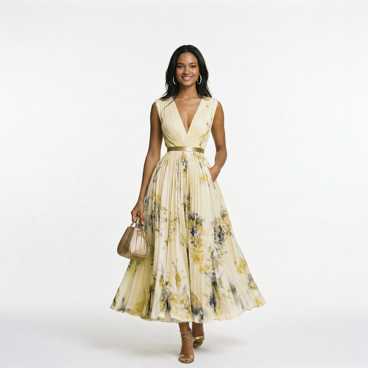 Elegant Sleeveless Summer Maxi Dress for Women