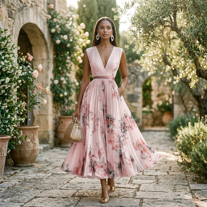 Elegant Sleeveless Summer Maxi Dress for Women