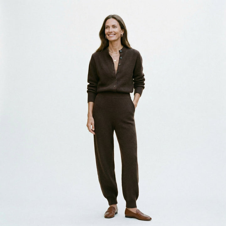 Elegant Wool Blend Jumpsuit for Women