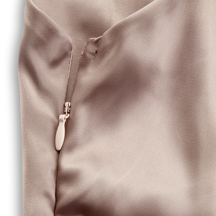 Julia - Elegant One-Shoulder Satin Gown for Wedding Guests and Formal Events