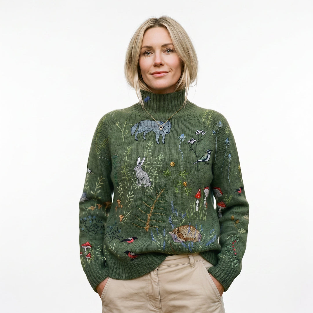Elegant Cozy Turtleneck Sweater