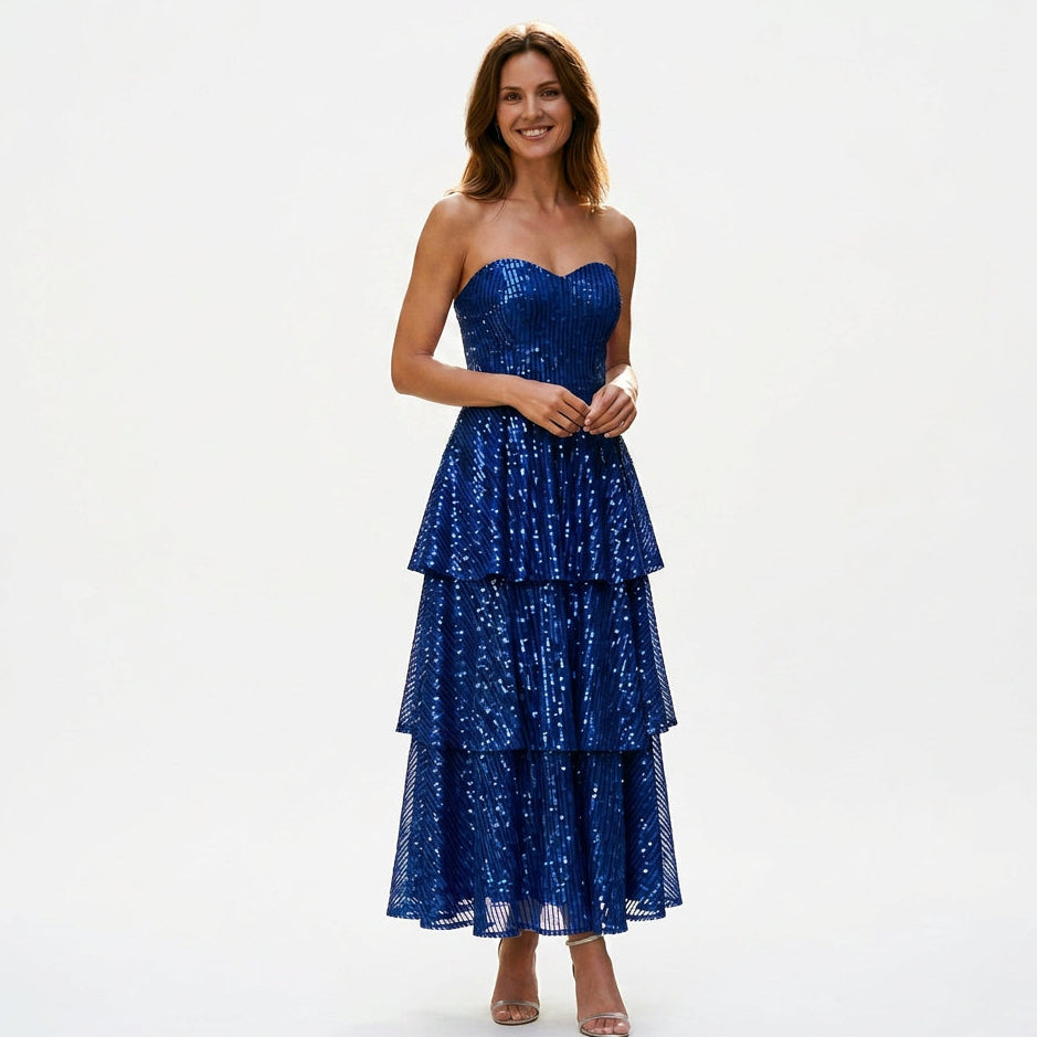 Elegant Long Formal Dress for Evening Events