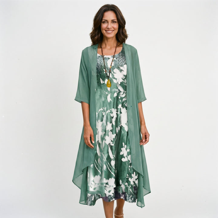 Helena - Elegant Two-Piece Dress Set