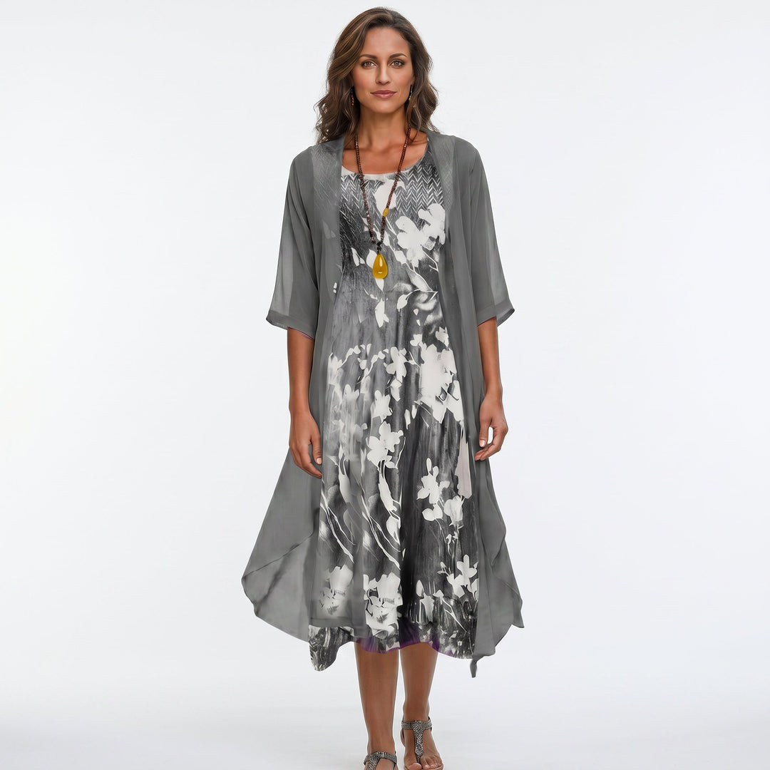 Helena - Elegant Two-Piece Dress Set