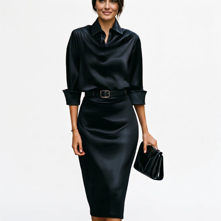Katherine - Cocktail Midi Dress for Wedding Guests