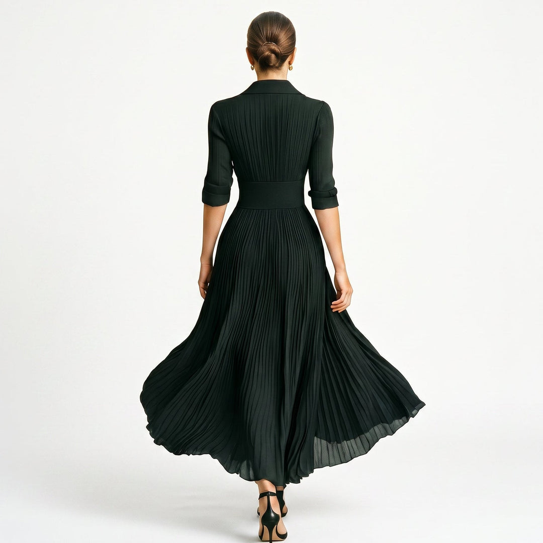 Kendall - Elegant Long Sleeve Maxi Dress for Women