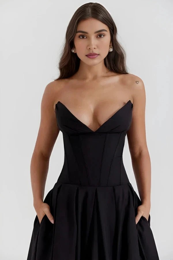 Elegant A-Line Evening Dress for Formal Events